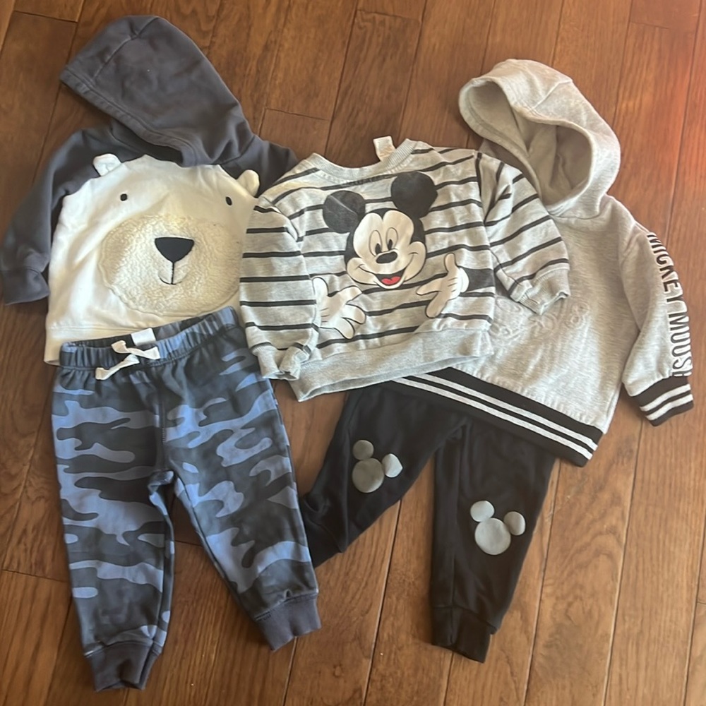 5 piece 12 month sets